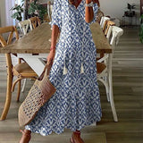 Michaela - Boho Dress with Belly Coverage