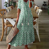 LUNA | BOHO MIDI DRESS FOR A CASUAL LOOK