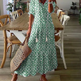 Michaela - Boho Dress with Belly Coverage