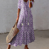Michaela - Boho Dress with Belly Coverage