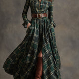 Jacqueline - Classic Button-Up Shirt Dress