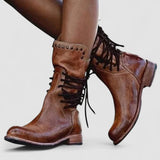 Mae | Lace-Up Ankle Boot