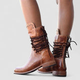Mae | Lace-Up Ankle Boot