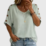 Bellie | Casual Loose Button Up Shirt