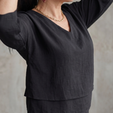 River | Layered Top Wide Leg Set