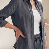 Noor | Long Sleeve Shirt Tapered Pants Set