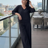 River | Layered Top Wide Leg Set