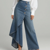 Audrey™ | Tie-Waist Denim Pants