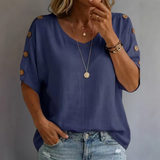 Bellie | Casual Loose Button Up Shirt