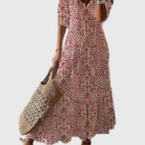 Amalia | Vintage Boho Maxi Dress for Summer