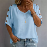 Bellie | Casual Loose Button Up Shirt