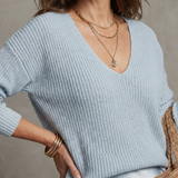 Luciana | Bias Fall Satin Skirt Knit Layer Set