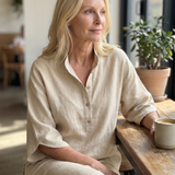 Amity | Button Front Relaxed Tunic Trouser Set