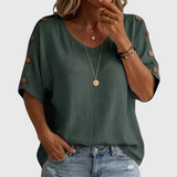 Bellie | Casual Loose Button Up Shirt