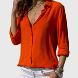 Gwen | Elegant Long Sleeve Chiffron Blouse