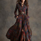 Jacqueline - Classic Button-Up Shirt Dress