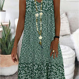 AYLA | SLEEVELESS DRESS WITH V-NECK