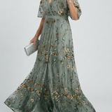 Selora | Halter Bloom Flow Maxi Dress