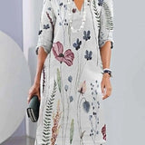 ELEANOR | FLORAL A-LINE DRESS