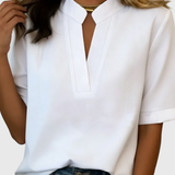Loise | Elegant Blouse with Refined Collar