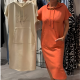 Gabriella - Casual Hoodie Dress
