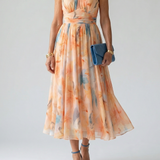 Elin | Soft Halter Midi Dress