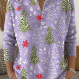 Sofie | Christmas Sweater with Buttons