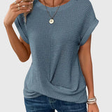 Bristol | Elegant Blouse with Crew Neck