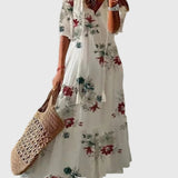 Amalia | Vintage Boho Maxi Dress for Summer
