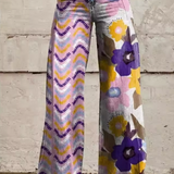 Pants - Vintage Flowing Pants, Boho Vintage Pants