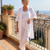 Yael | Three Piece Relaxed Top Pant Set