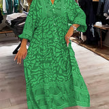 Carmilla - Vibrant Print Dress