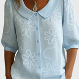 Vinica | Elegant Floral Lightweight Blouse
