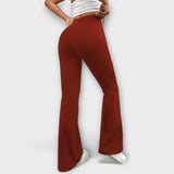Pants - Casual Pants with Wide Leg, Casual Style