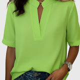 Loise | Elegant Blouse with Refined Collar