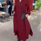 Sylvie - Loose-Fitting Maxi Dress