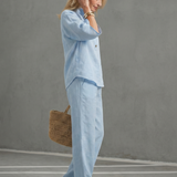 Amity | Button Front Relaxed Tunic Trouser Set