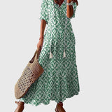 Amalia | Vintage Boho Maxi Dress for Summer