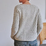 Sage | Women's Textured Knit Pullover