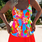 Eleanor | Chic Floral Tankini Swim Dress