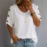 Bellie | Casual Loose Button Up Shirt