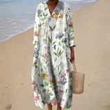 Flowy Printed Summer Dress