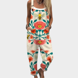 Jumpsuit - Floral, Soothing Light