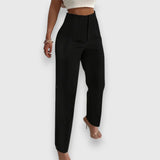 Pants - High-Waisted Pants, Comfortable & Elegant