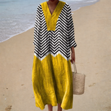 Flowy Printed Summer Dress