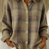 Corinne | Plaid Cardigan
