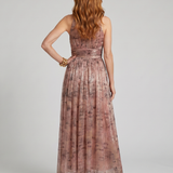Imogen | Textured Finish Sleeveless Midi Dress