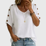 Bellie | Casual Loose Button Up Shirt