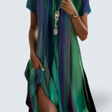 Leilani - Relaxed Boho Dress with Gradient