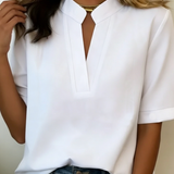 Loise | Elegant Blouse with Refined Collar